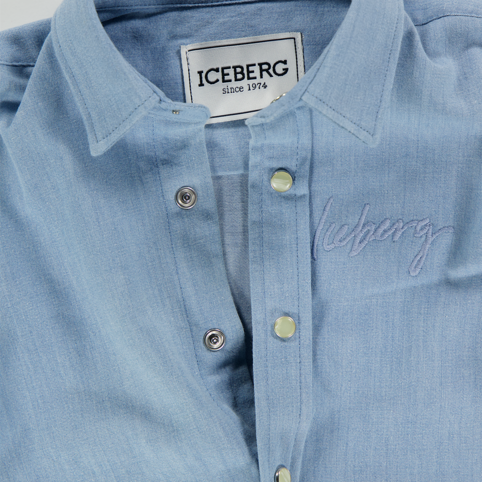Iceberg Bebé Chicos Blusa en Azul Claro