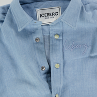Iceberg Bébé Garçons Chemisier Bleu Clair