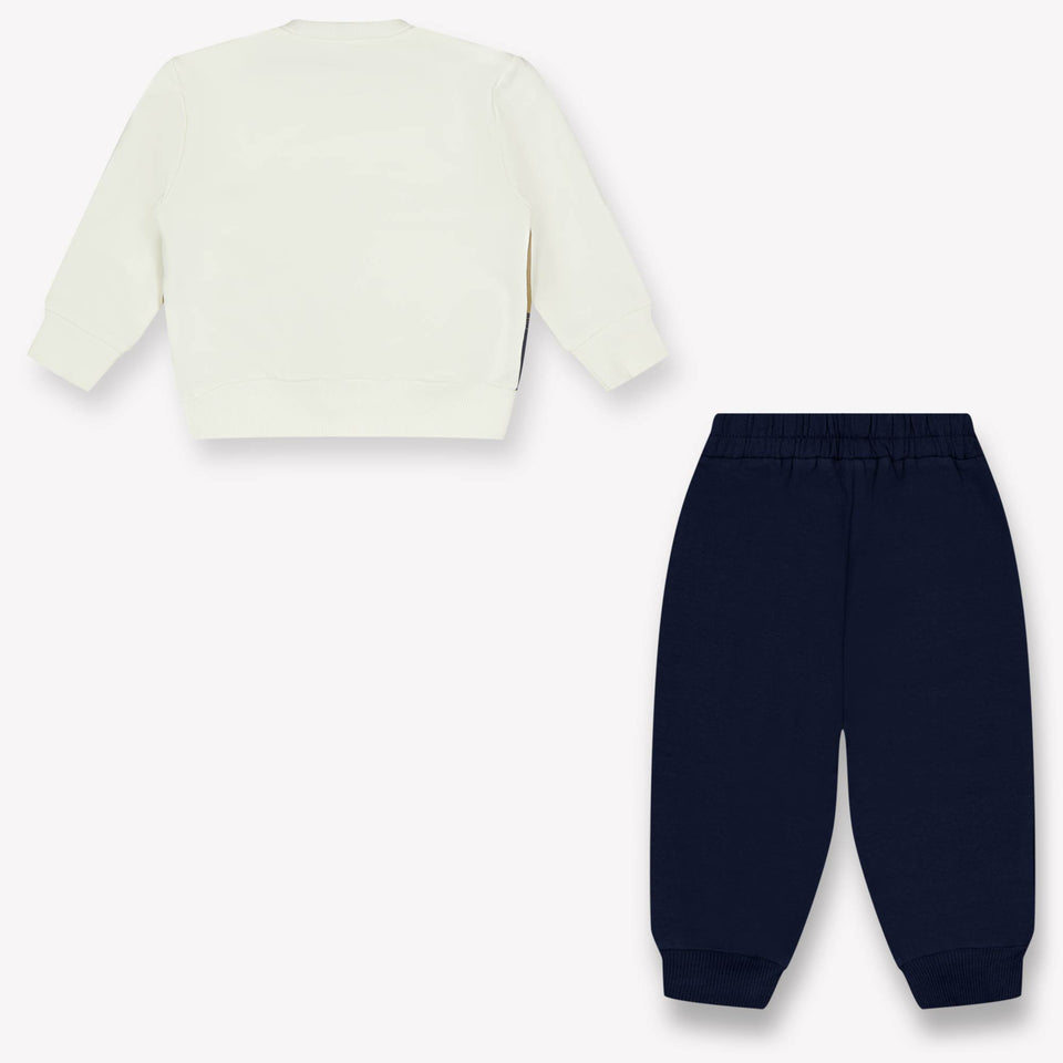 Iceberg Baby Jungen Jogging -Anzug Grauweiß