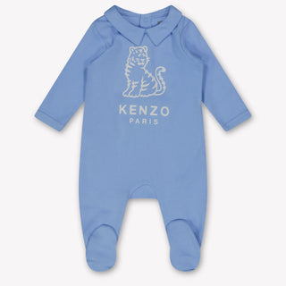 Kenzo kids Baby Unisex Spielanzug In Hellblau