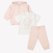 Kenzo kids Baby Unisex Jogging Anzug in Hellrosa