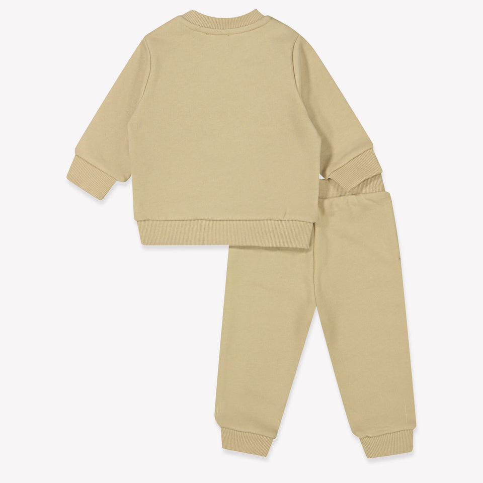 Kenzo kids Bébé Garçons Costume de jogging Beige Clair