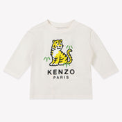 Kenzo kids Baby Jungen T-Shirt in Grauweiß