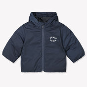 Kenzo kids Baby Jungen Winterjacke Marineblau