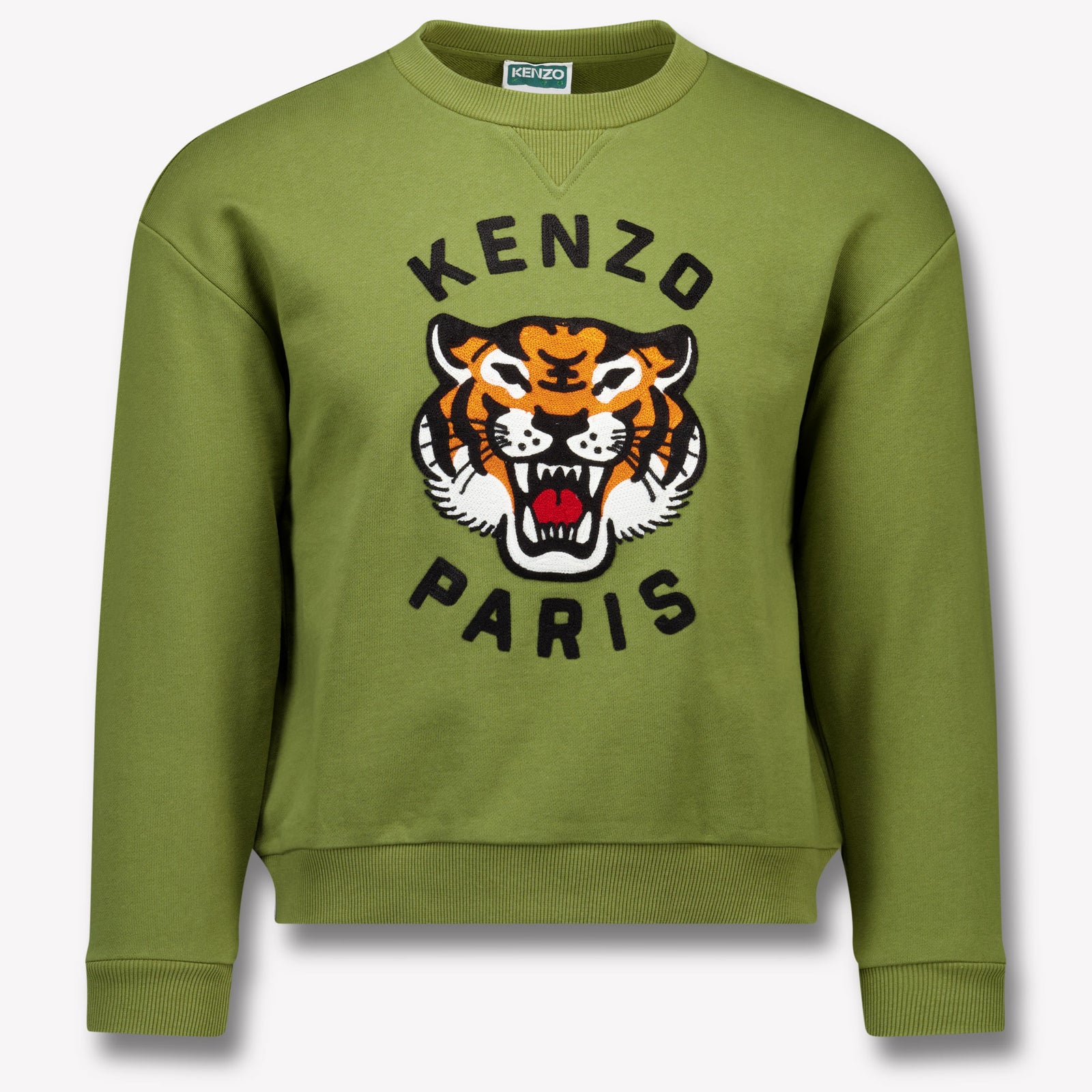 Kenzo kids Enfant Garçons Pull d'olive Vert