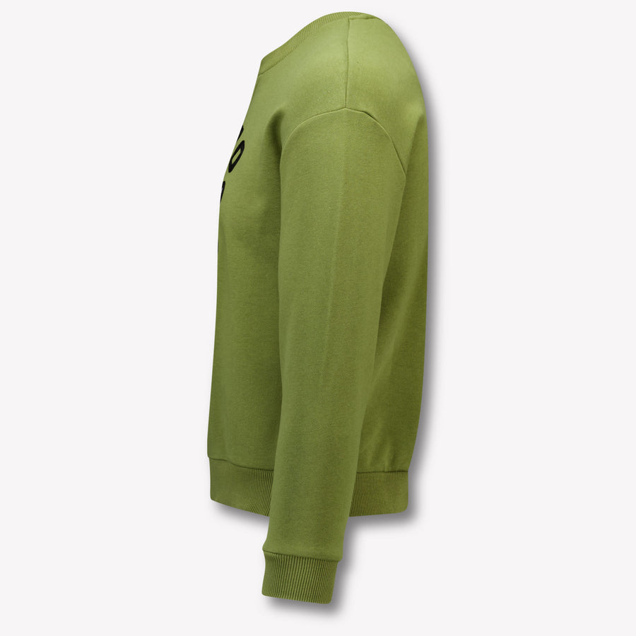 Kenzo kids Enfant Garçons Pull d'olive Vert