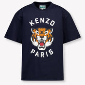 Kenzo kids Ragazzo Ragazzi Maglietta dentro Navy