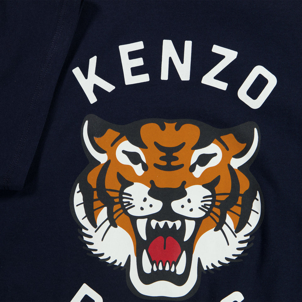 Kenzo kids Ragazzo Ragazzi Maglietta dentro Navy