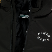 Kenzo kids Kinder Jungen Winterjacke Schwarz