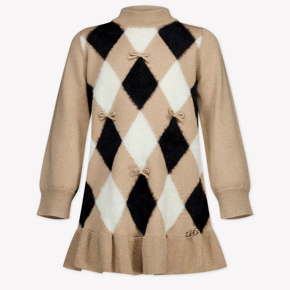 Liu Jo Enfant Filles Robe Beige