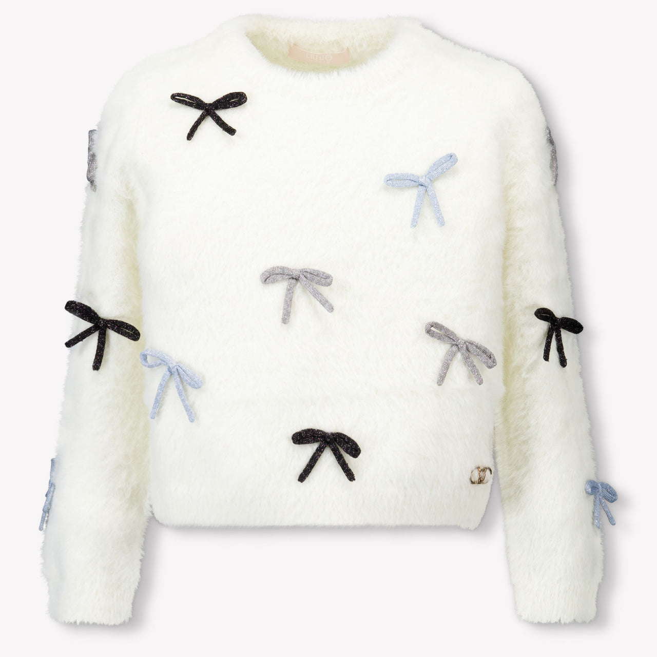 Liu Jo Kinder Mädchen Pullover Grauweiß