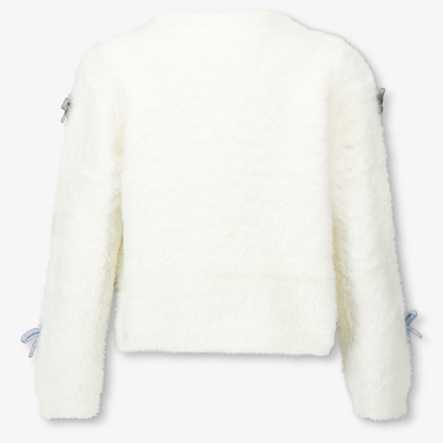 Liu Jo Kinder Mädchen Pullover Grauweiß