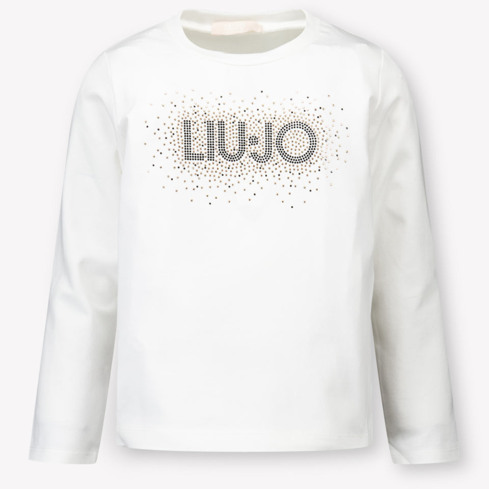 Liu Jo Kids Girls  T-Shirt Offwhite