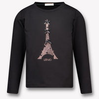 Liu Jo Enfant Filles T-shirt Noir