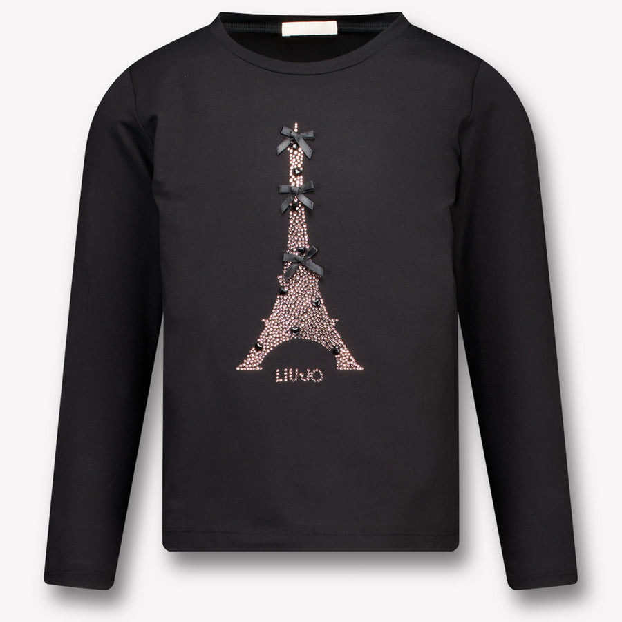 Liu Jo Enfant Filles T-shirt Noir