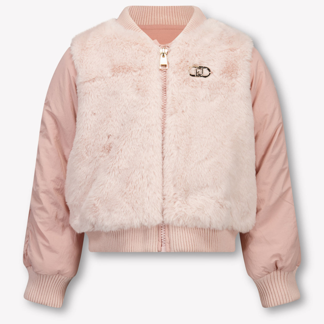 Liu Jo Enfant Filles Vestes en fausse fourrure Rose Léger