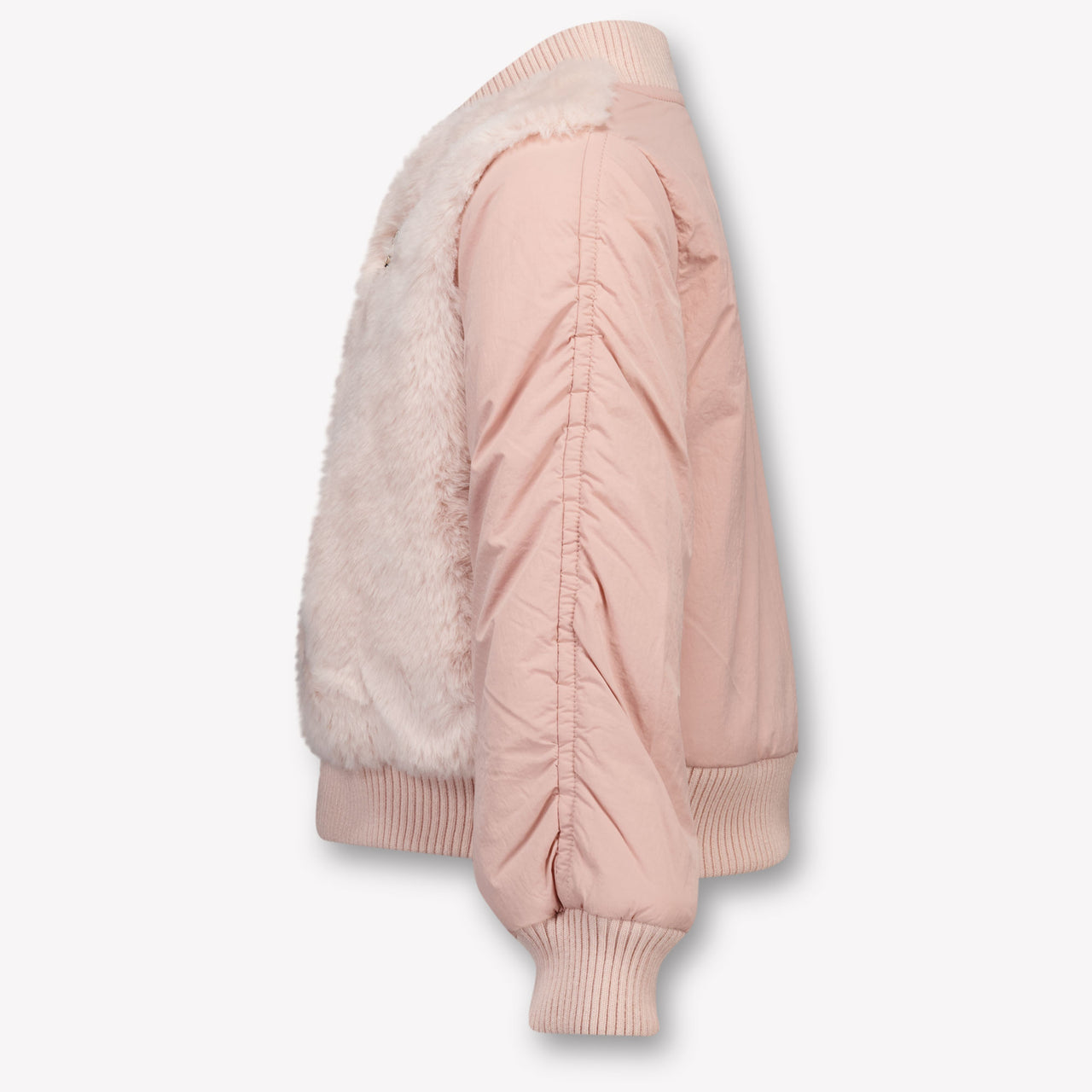 Liu Jo Enfant Filles Vestes en fausse fourrure Rose Léger