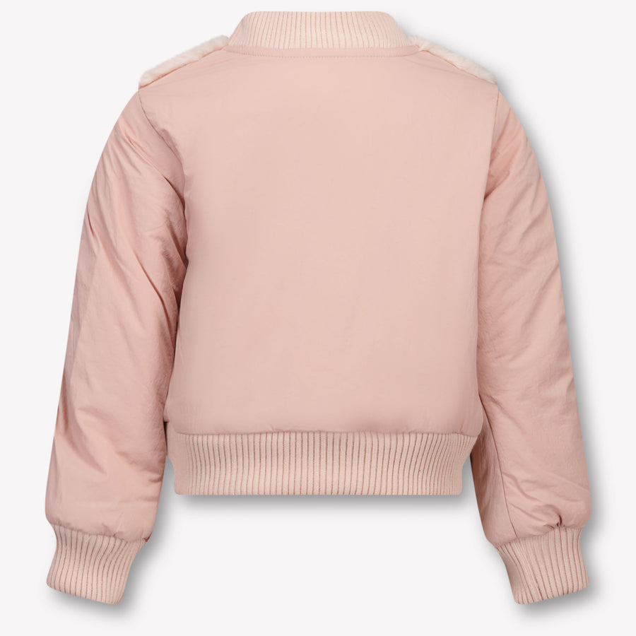 Liu Jo Enfant Filles Vestes en fausse fourrure Rose Léger
