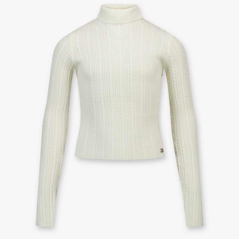 Liu Jo Kinder Meisjes Trui In Off White