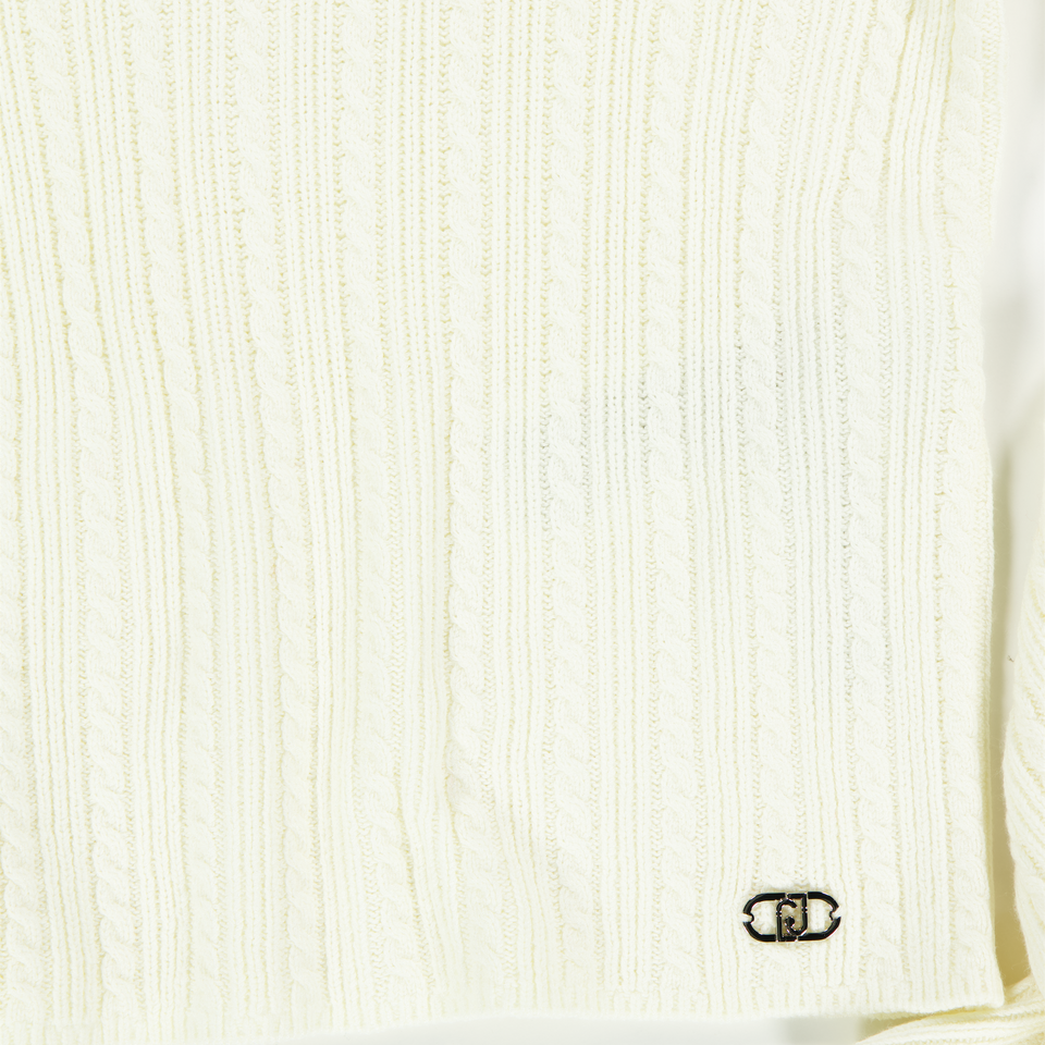 Liu Jo Kinder Meisjes Trui In Off White