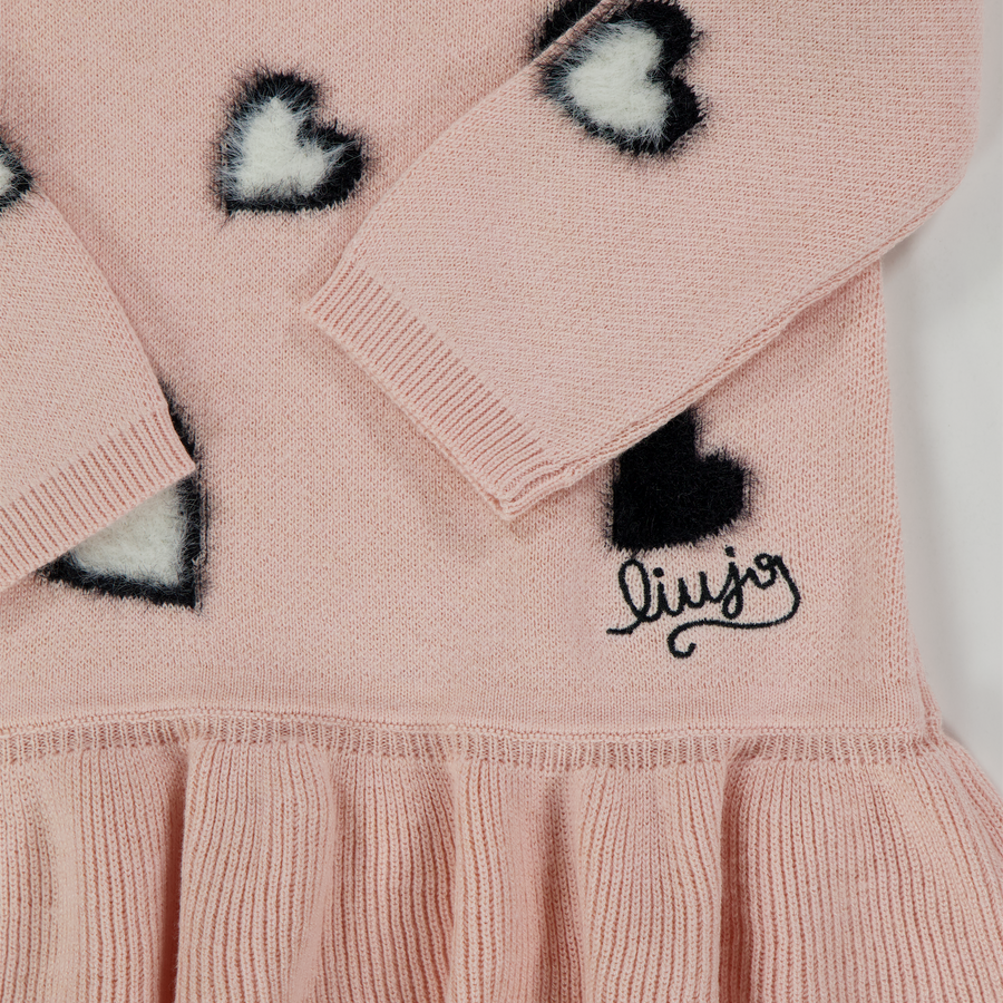 Liu Jo Bébé Filles Robe Rose Léger