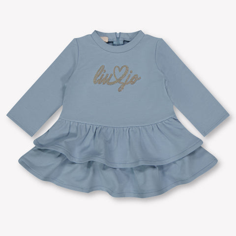 Liu Jo Baby Mädchen Kleid Hellblau