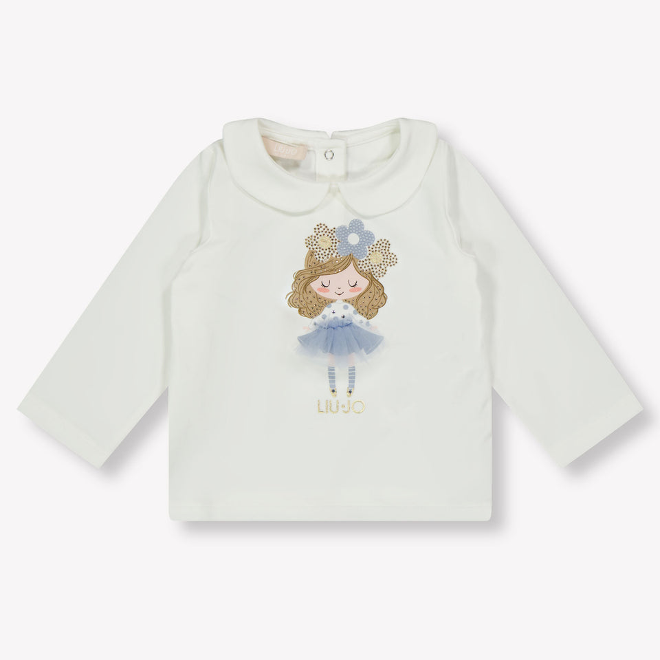 Liu Jo Bébé Filles T-shirt en blanc