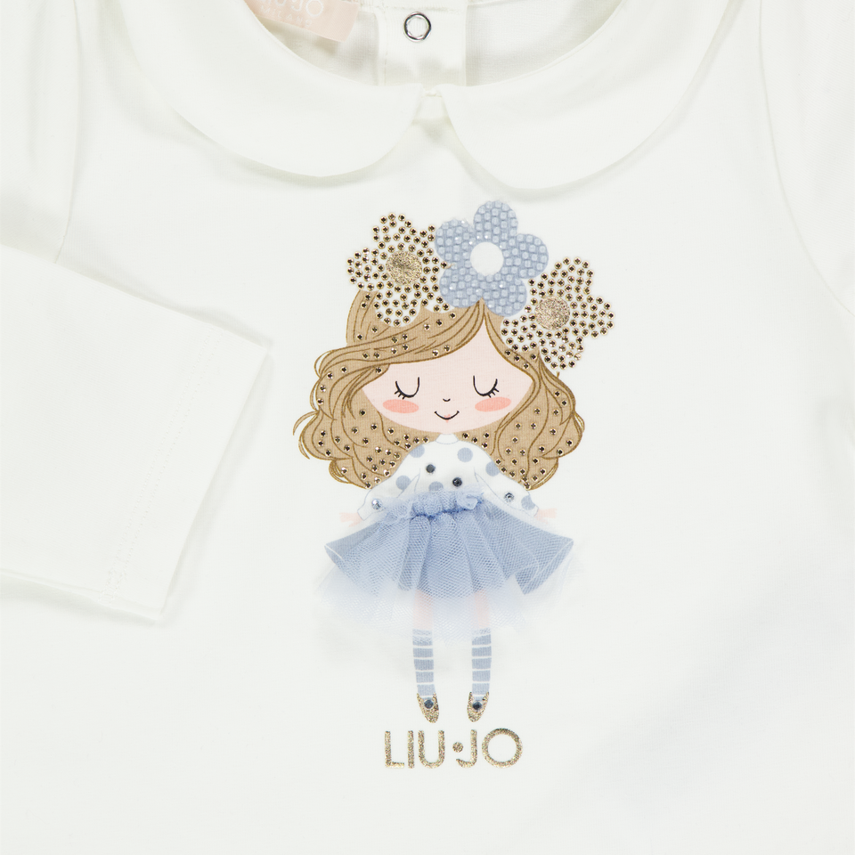 Liu Jo Bébé Filles T-shirt en blanc