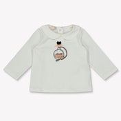 Liu Jo Baby Girls T-Shirt  Offwhite