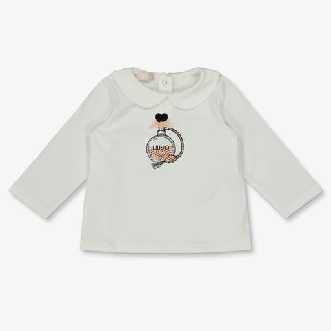 Liu Jo Bébé Filles T-shirt en blanc