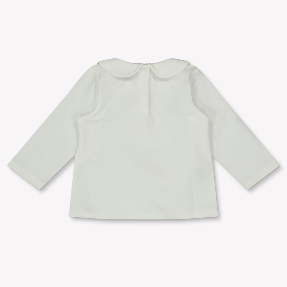 Liu Jo Baby Girls T-Shirt  Offwhite