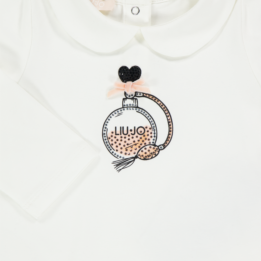 Liu Jo Bébé Filles T-shirt en blanc