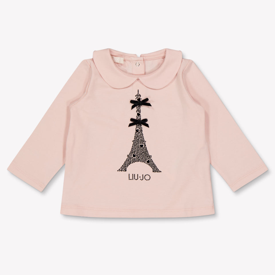 Liu Jo Bébé Filles T-shirt Rose Léger