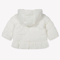 Liu Jo Baby Meisjes Winterjas In Off White