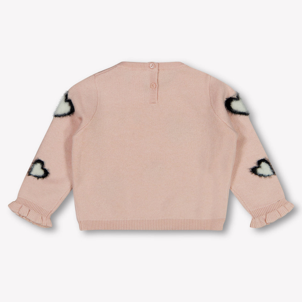 Liu Jo Bebé Chicas Suéter en Rosa claro