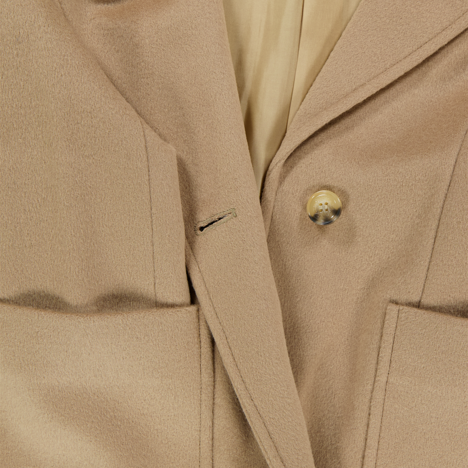 MAX&Co Enfant Filles Veste d'hiver Beige