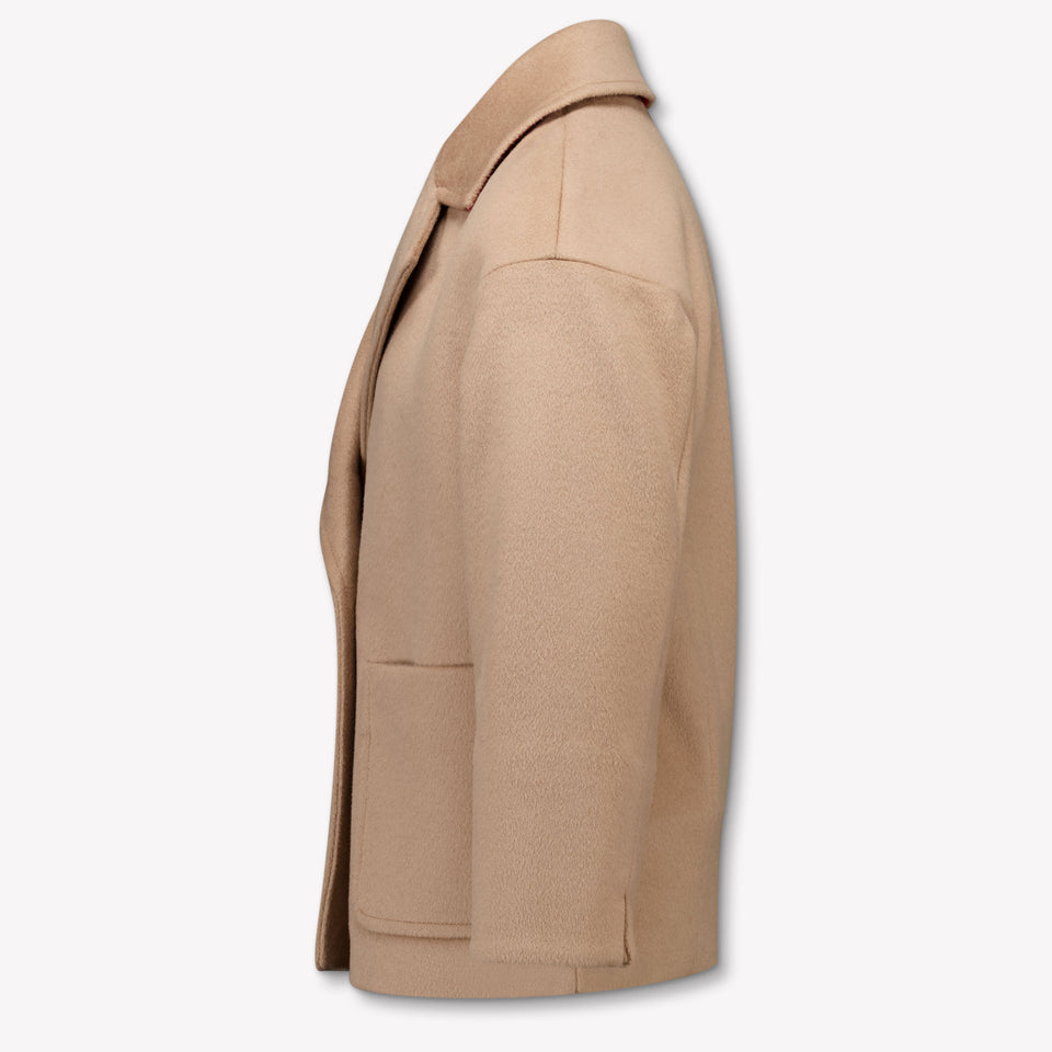 MAX&Co Enfant Filles Veste d'hiver Beige