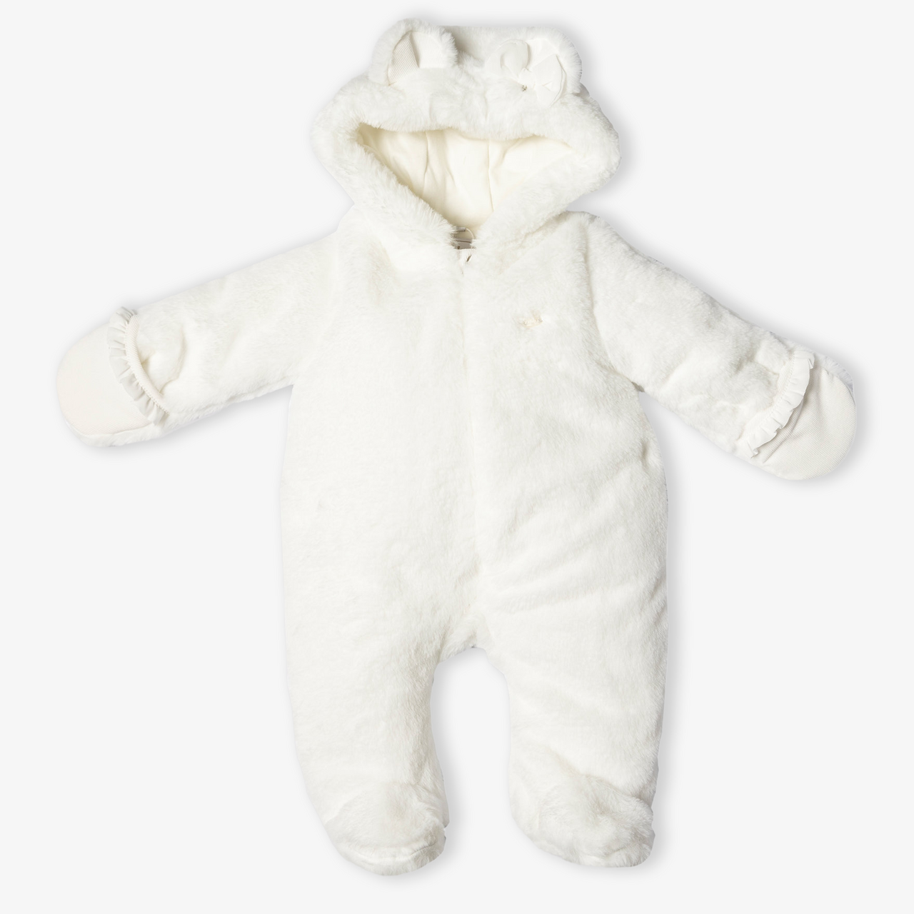 First Bébé Unisexe Suis-ski dans le blanc