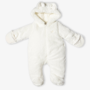 First Bébé Unisexe Suis-ski dans le blanc