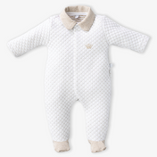 First Bambino Unisex Tuta in scatola Bianco