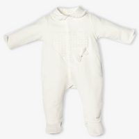 First Bambino Ragazze Tuta in scatola Off White