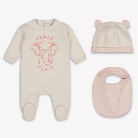 Kenzo kids Bebé Unisex Traje de caja Rosa claro