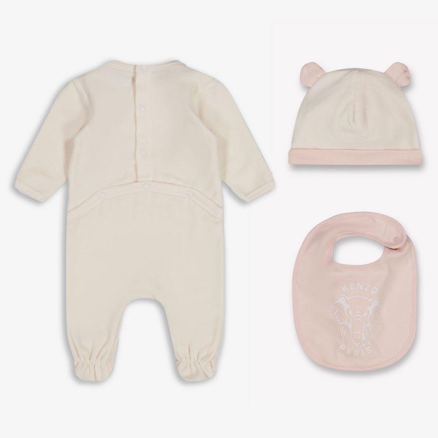Kenzo kids Bebé Unisex Traje de caja Rosa claro