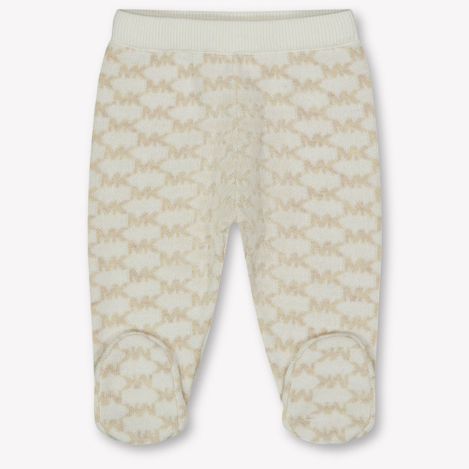 Michael Kors Bebé Chicas Traje de caja Blanco Roto