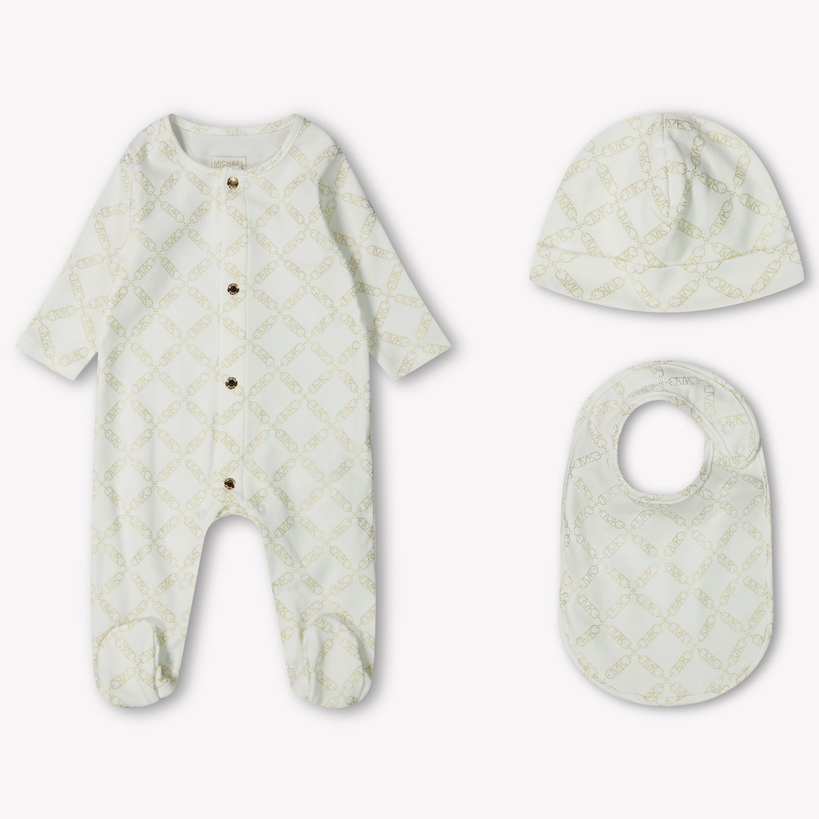 Michael Kors Baby Mädchen Boxanzug Grauweiß