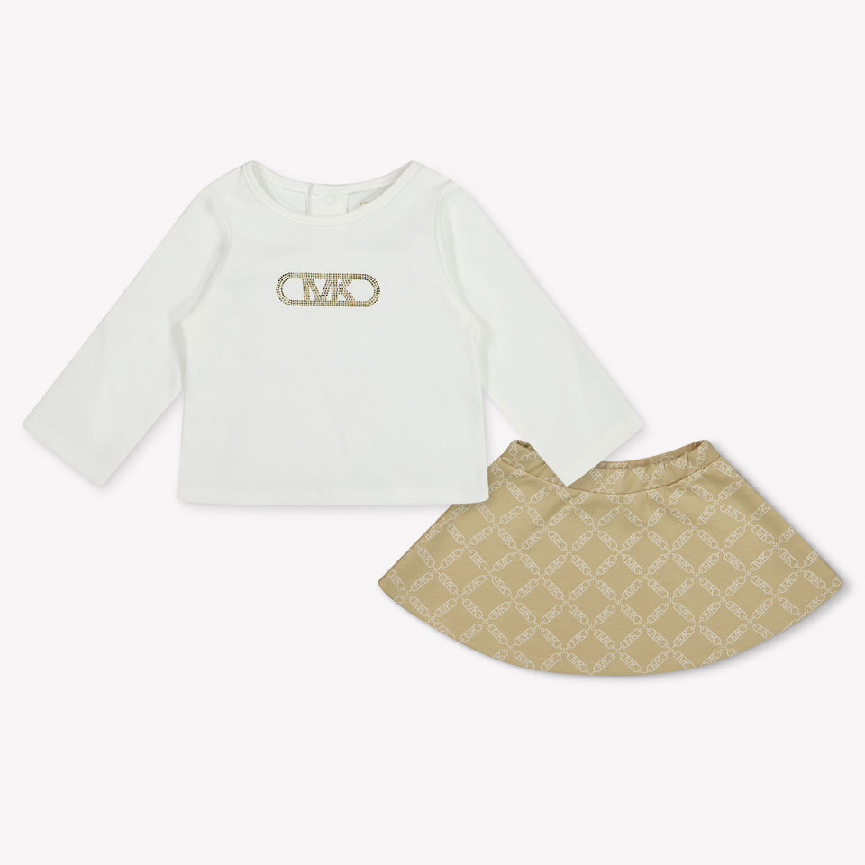 Michael Kors Baby Girls Set  Beige