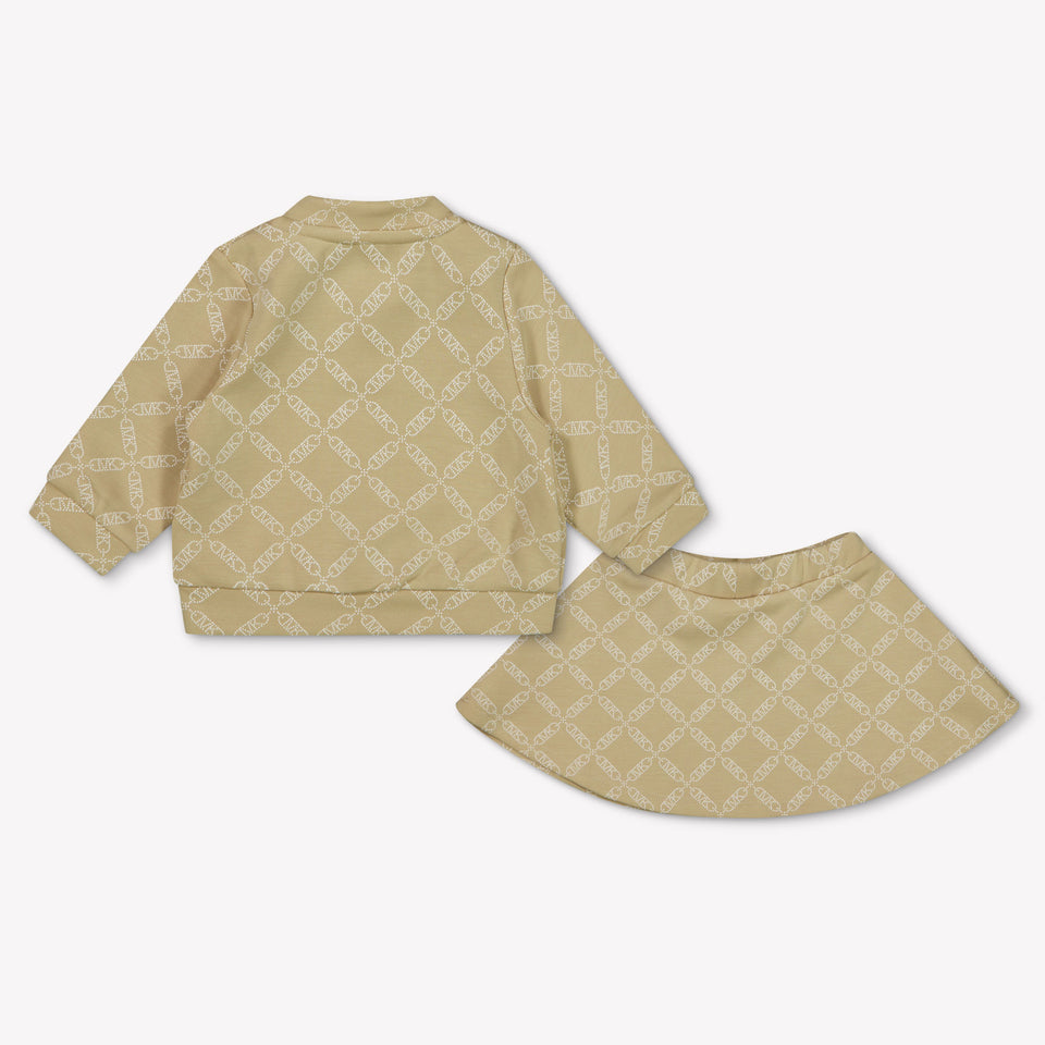 Michael Kors Baby Girls Set  Beige