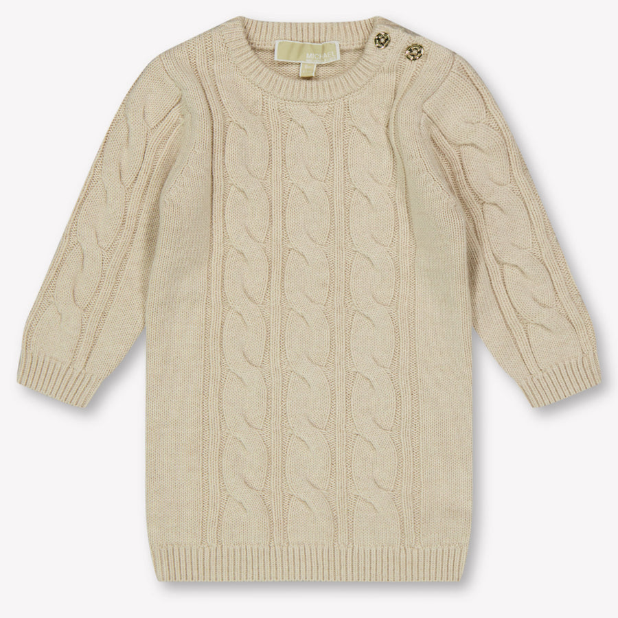 Michael Kors Bébé Filles Robe Beige Clair