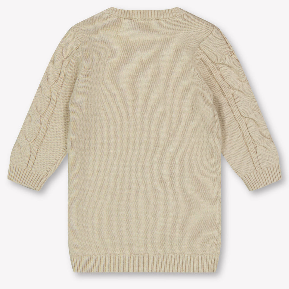 Michael Kors Bebé Chicas Vestido Beige claro