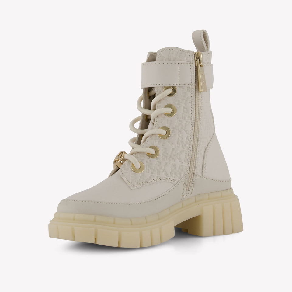 Michael Kors Blake Colby Ragazze Stivali in Off White